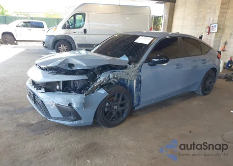 2024 Honda Civic Sport z USA, uszkodzony, nr VIN 19XFL2H85RE006968